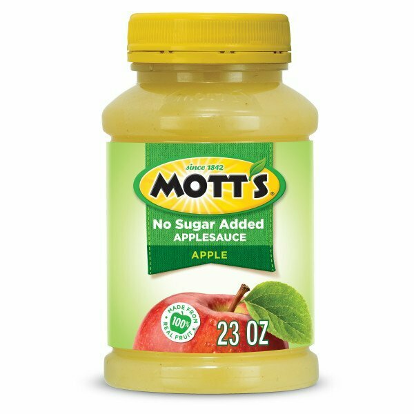 Motts Mott's Unsweetened Applesauce 23 oz. Jar, PK12 10029841